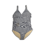 Navy Stripe One-Piece