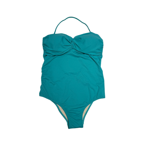 Teal Halter One-Piece