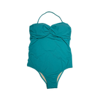 Teal Halter One-Piece