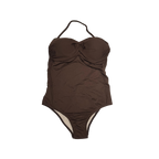 Chocolate Halter One-Piece