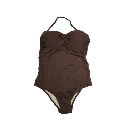 Chocolate Halter One-Piece