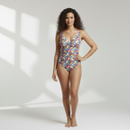 Shells Patterned One-Piece