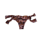 Rustic Leaves Tie Side Bottom