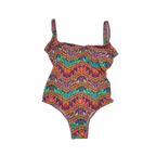 Geometric One-Piece Unpadded