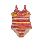 Tonal Scroll Pattern One-Piece