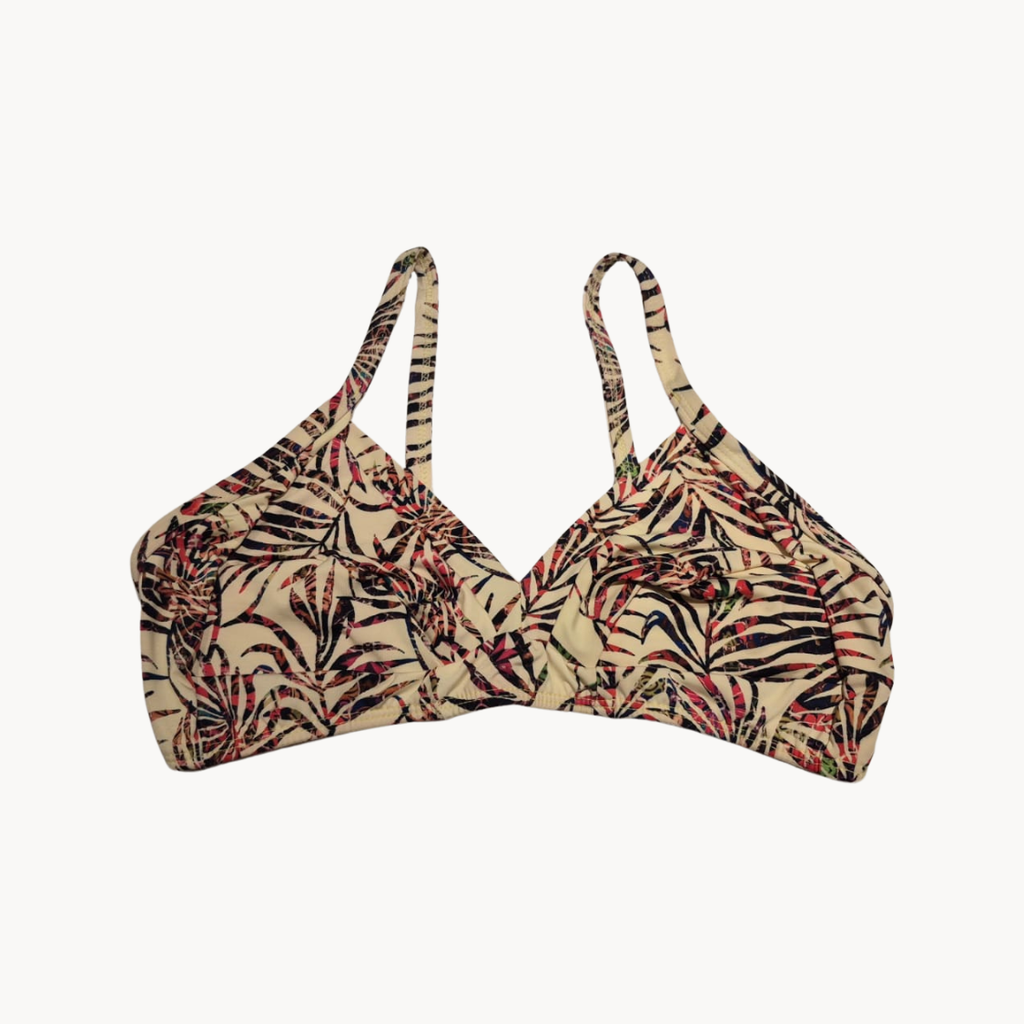 Fixed Strap V-Neck Top