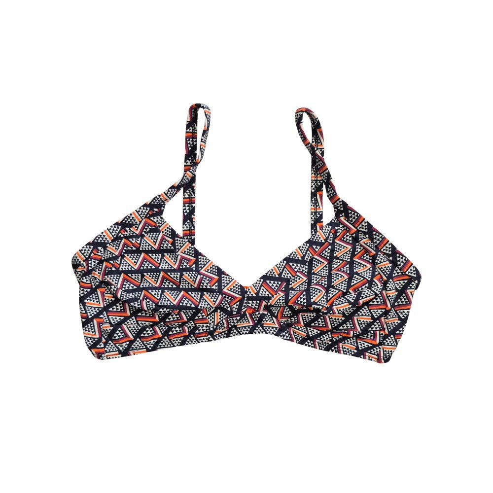 Fixed Strap V-Neck Top