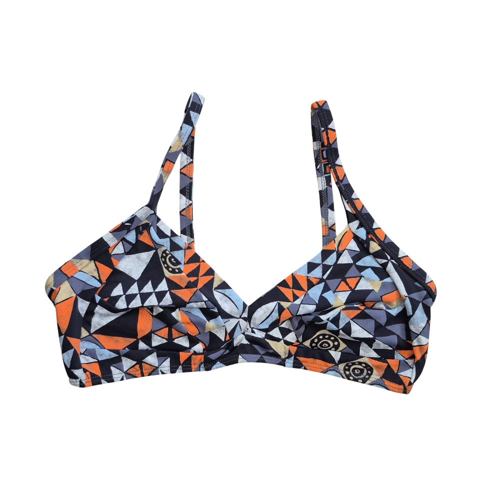 Fixed Strap V-Neck Top