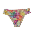 High Waisted Bikini Bottom with Gold Buckle